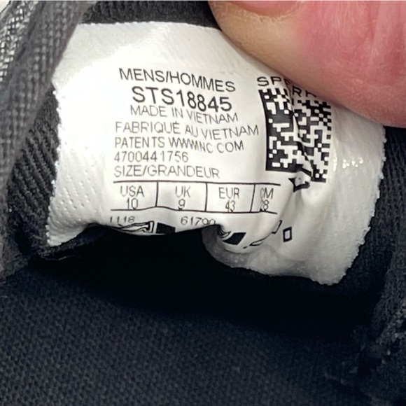 Sperry Men’s 10 Gray Chambray Canvas Sneakers Casual Lace Up - Picture 6 of 6